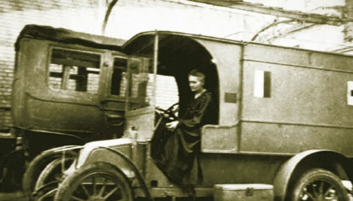 Les « petites Curie »: unités mobiles de radioscopie pendant le 1° guerre mondiale