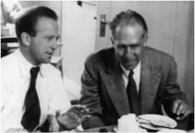Heisenberg et Bohr © AIP-Segrè Archives