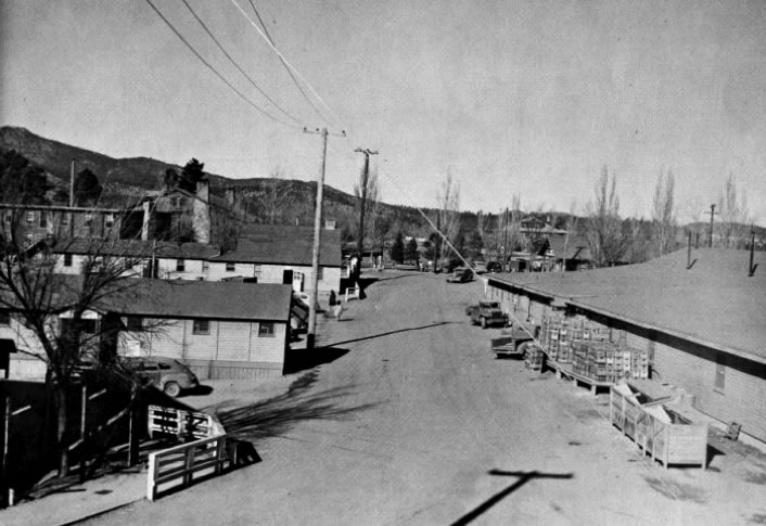 Zone résidentielle à Los Alamos à l’époque d’Oppenheimer ©LANL